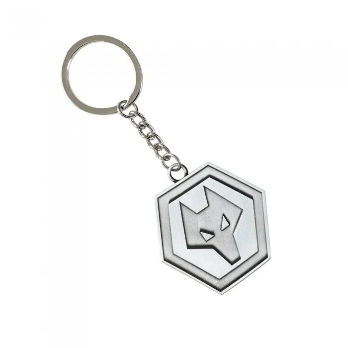 Wolverhampton Wanderers Shirt Store | 3D Crest Keyring Collection Wolverhampton Wanderers Official Gear